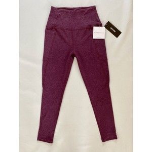 NWT Beyond Yoga Purple Out Of Pocket Spacedye Midi Legging Medium